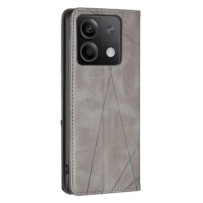 For Xiaomi Redmi Note 13 4G Leather Case with Card Slots Magnetic Closing