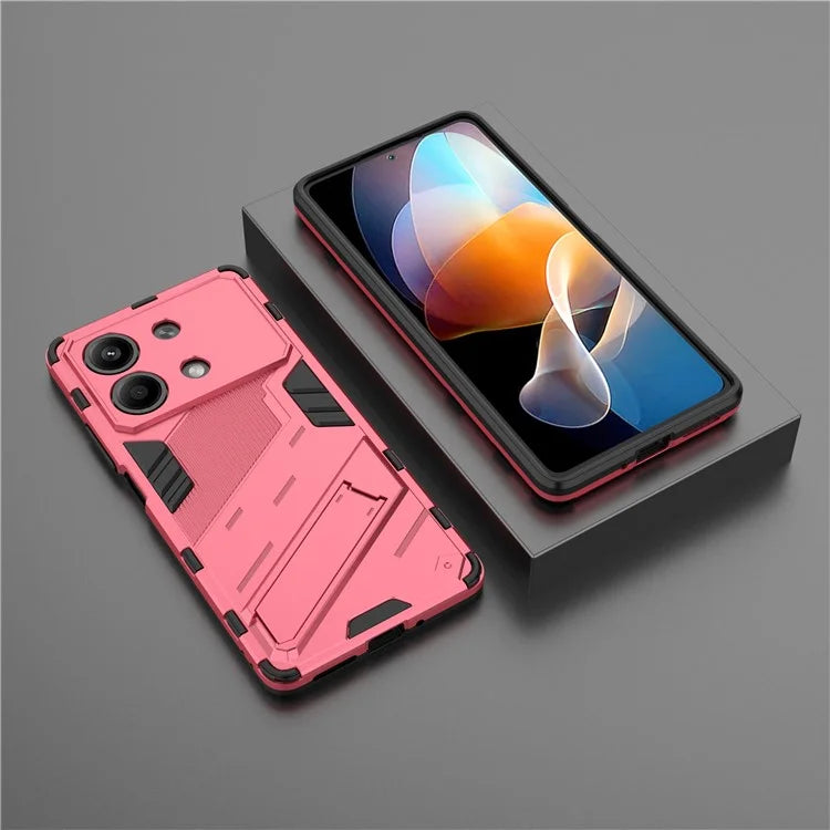 For Xiaomi Redmi Note 13R Pro 5G Kickstand Case Drop-proof Phone Cover