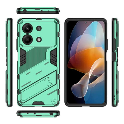 For Xiaomi Redmi Note 13R Pro 5G Kickstand Case Drop-proof Phone Cover