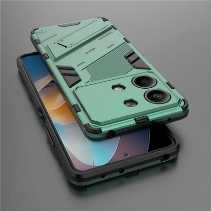 For Xiaomi Redmi Note 13R Pro 5G Kickstand Case Drop-proof Phone Cover