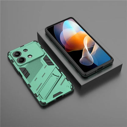 For Xiaomi Redmi Note 13R Pro 5G Kickstand Case Drop-proof Phone Cover