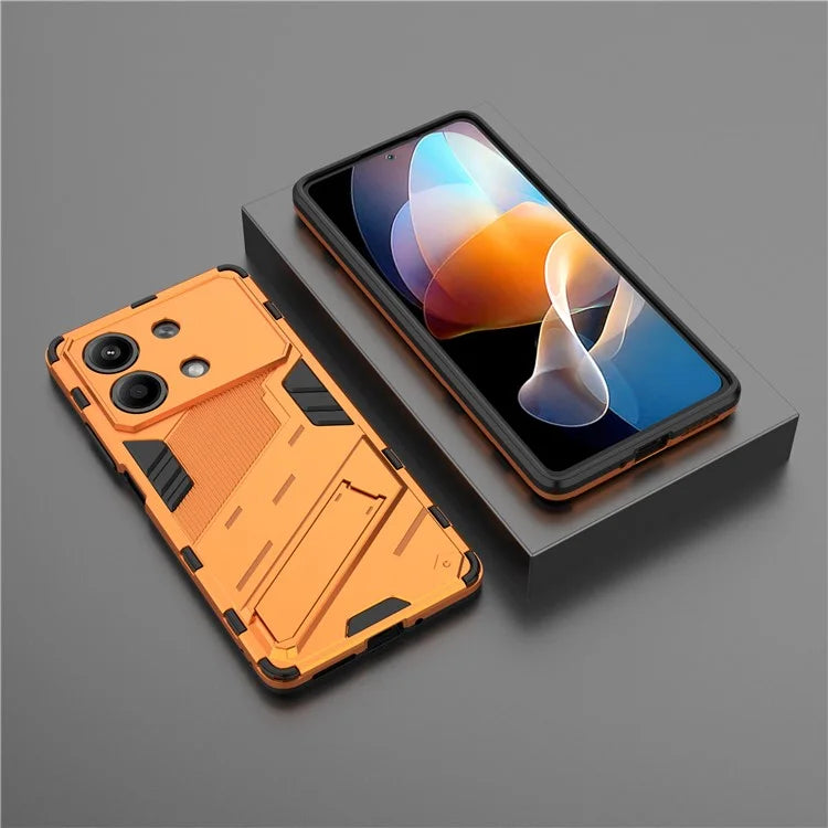 For Xiaomi Redmi Note 13R Pro 5G Kickstand Case Drop-proof Phone Cover
