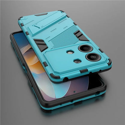 For Xiaomi Redmi Note 13R Pro 5G Kickstand Case Drop-proof Phone Cover