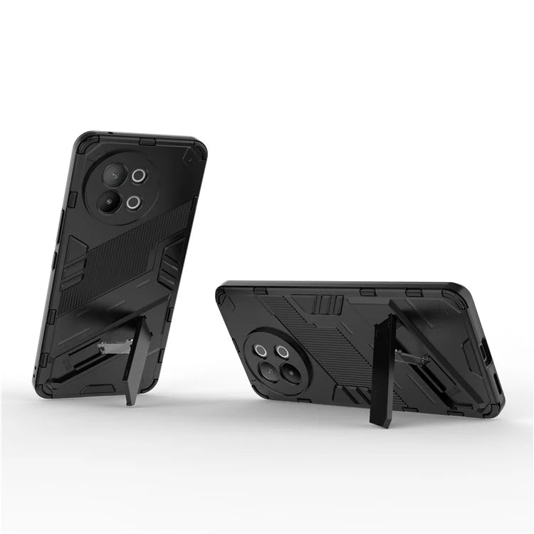 TPU+PC Phone Case for vivo S18e 5G Hidden Kickstand Back Cover