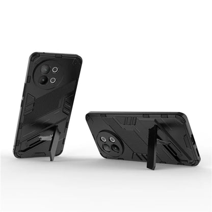 TPU+PC Phone Case for vivo S18e 5G Hidden Kickstand Back Cover