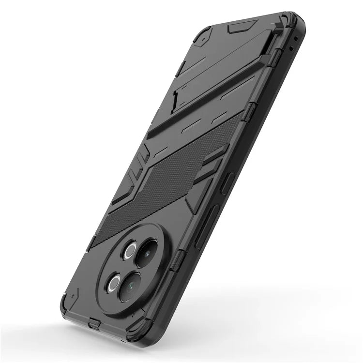 TPU+PC Phone Case for vivo S18e 5G Hidden Kickstand Back Cover