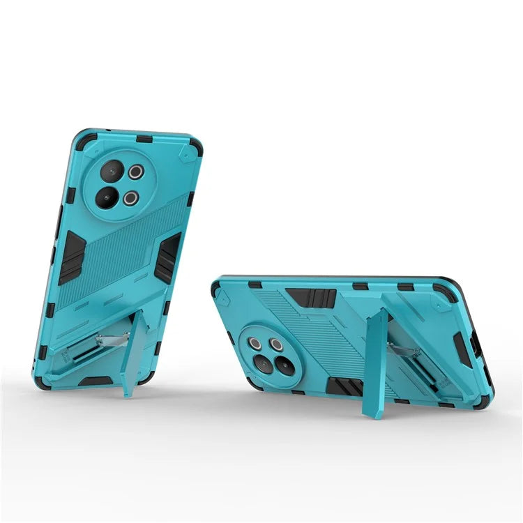 TPU+PC Phone Case for vivo S18e 5G Hidden Kickstand Back Cover