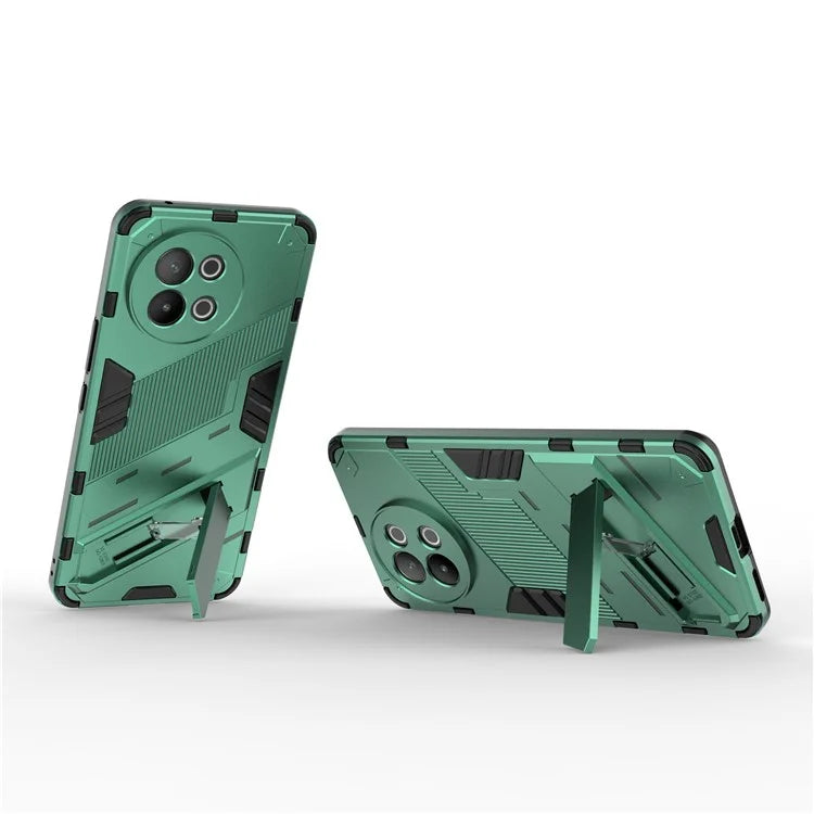 TPU+PC Phone Case for vivo S18e 5G Hidden Kickstand Back Cover