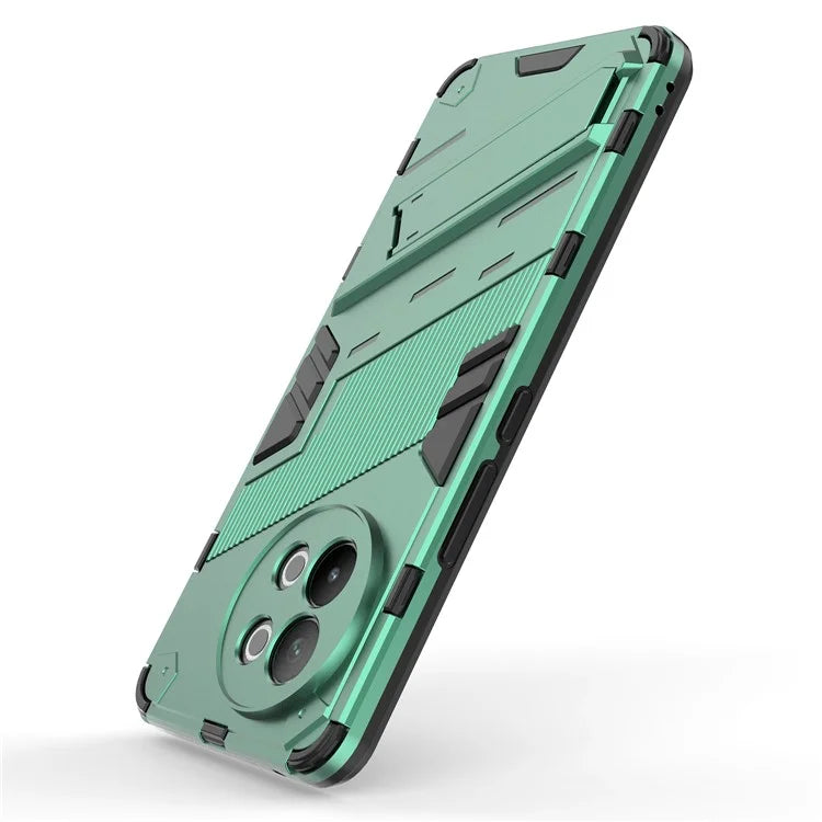 TPU+PC Phone Case for vivo S18e 5G Hidden Kickstand Back Cover