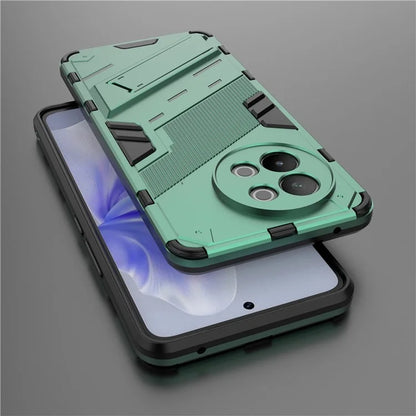 TPU+PC Phone Case for vivo S18e 5G Hidden Kickstand Back Cover