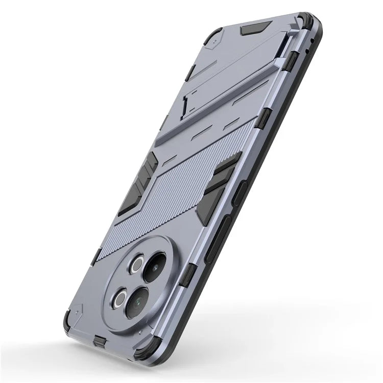 TPU+PC Phone Case for vivo S18e 5G Hidden Kickstand Back Cover