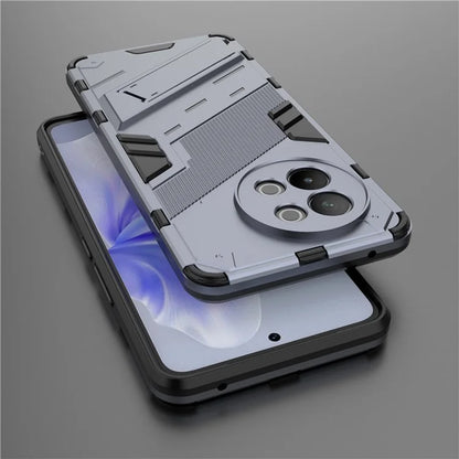 TPU+PC Phone Case for vivo S18e 5G Hidden Kickstand Back Cover
