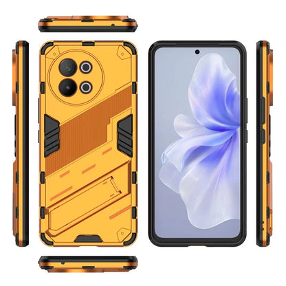 TPU+PC Phone Case for vivo S18e 5G Hidden Kickstand Back Cover