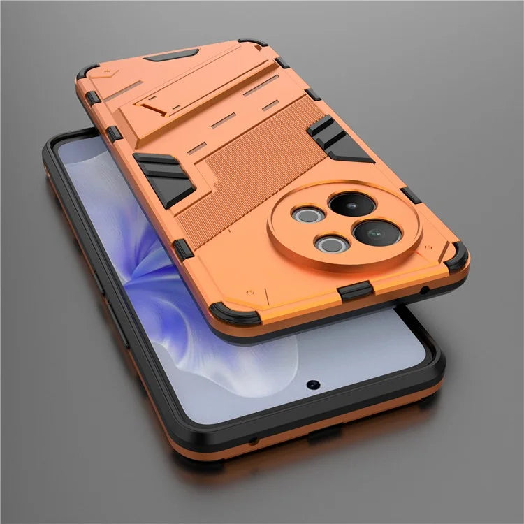 TPU+PC Phone Case for vivo S18e 5G Hidden Kickstand Back Cover