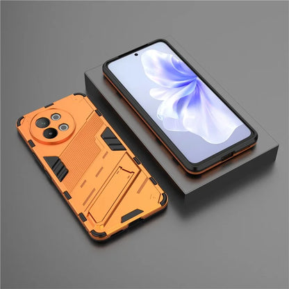 TPU+PC Phone Case for vivo S18e 5G Hidden Kickstand Back Cover