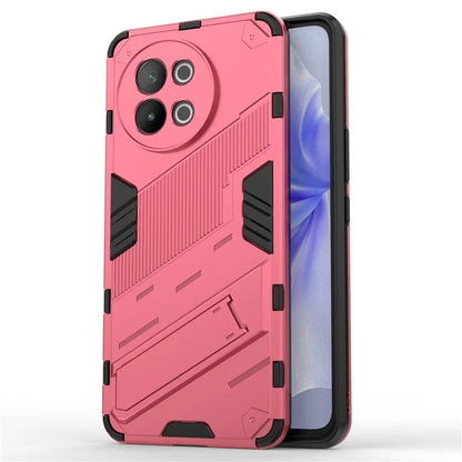 TPU+PC Phone Case for vivo S18e 5G Hidden Kickstand Back Cover