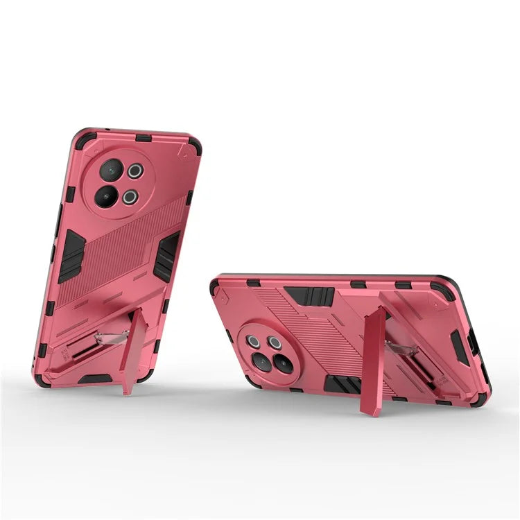 TPU+PC Phone Case for vivo S18e 5G Hidden Kickstand Back Cover