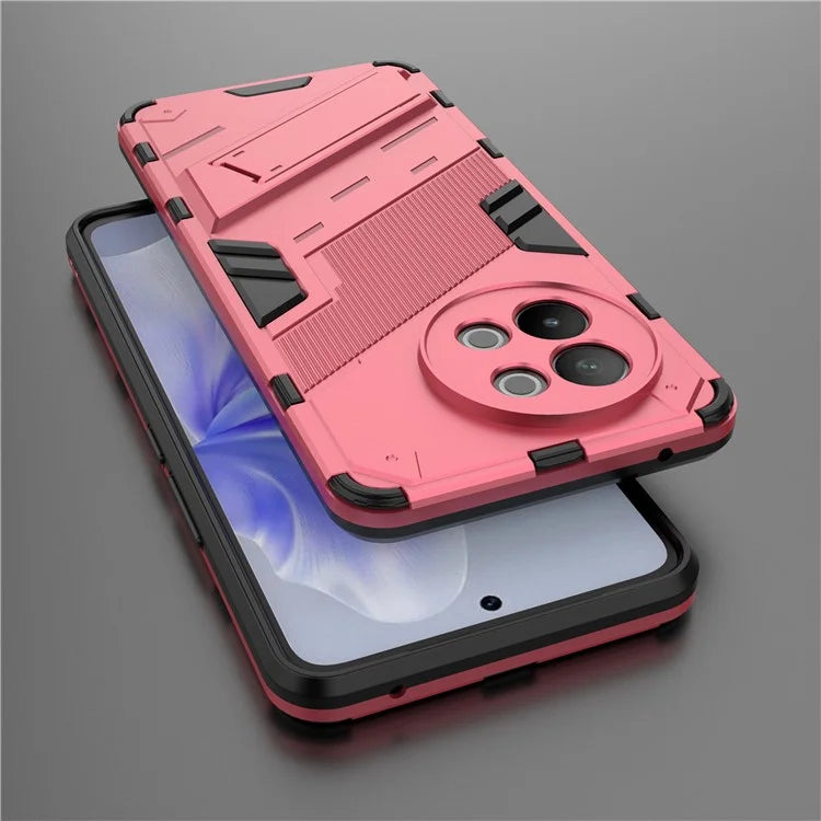 TPU+PC Phone Case for vivo S18e 5G Hidden Kickstand Back Cover