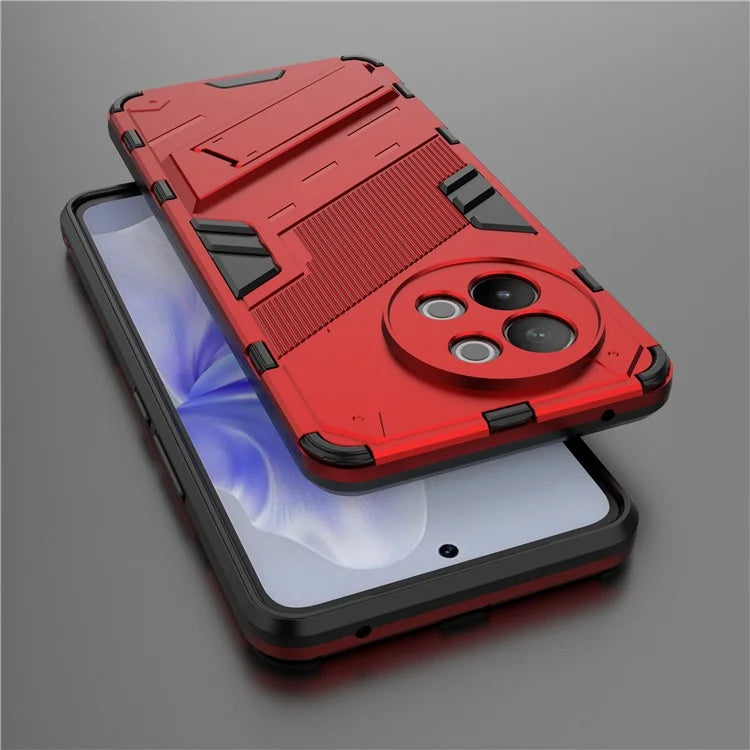 TPU+PC Phone Case for vivo S18e 5G Hidden Kickstand Back Cover