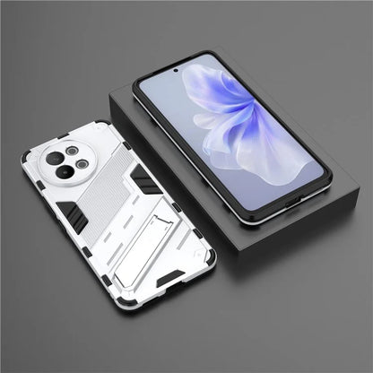 TPU+PC Phone Case for vivo S18e 5G Hidden Kickstand Back Cover