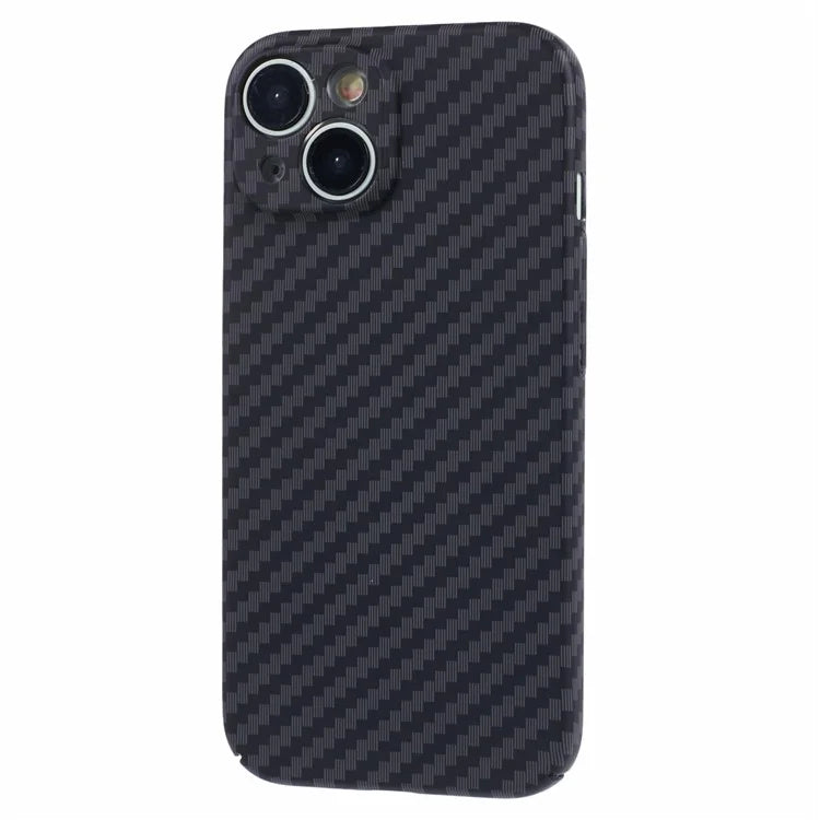 Hard PC Case for iPhone 13 Phone Cover Carbon Fiber Texture Splicing Color