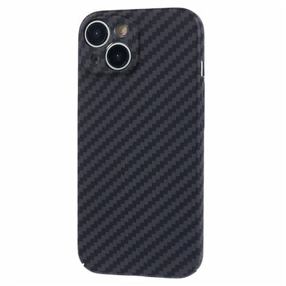 Hard PC Case for iPhone 13 Phone Cover Carbon Fiber Texture Splicing Color