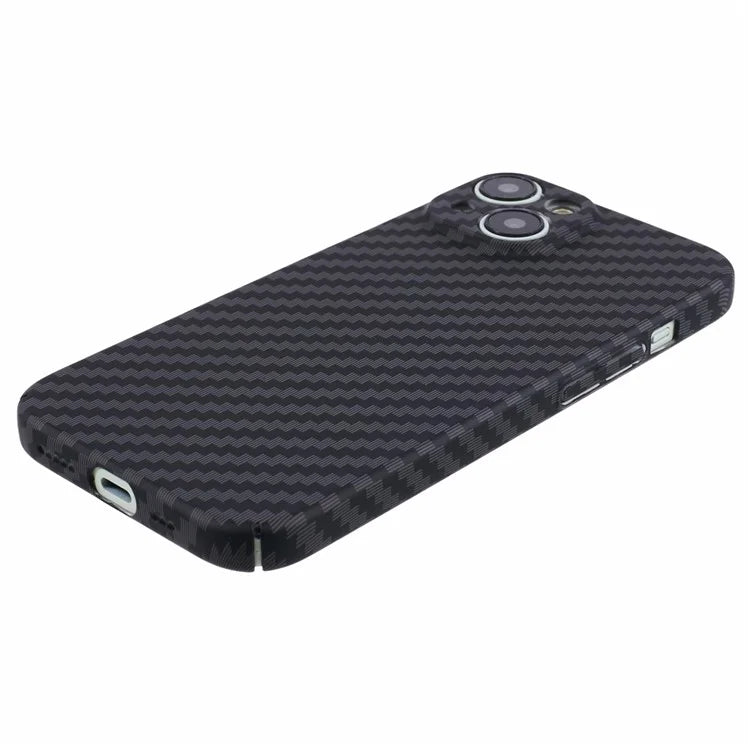 Hard PC Case for iPhone 13 Phone Cover Carbon Fiber Texture Splicing Color