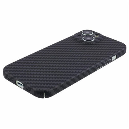 Hard PC Case for iPhone 13 Phone Cover Carbon Fiber Texture Splicing Color