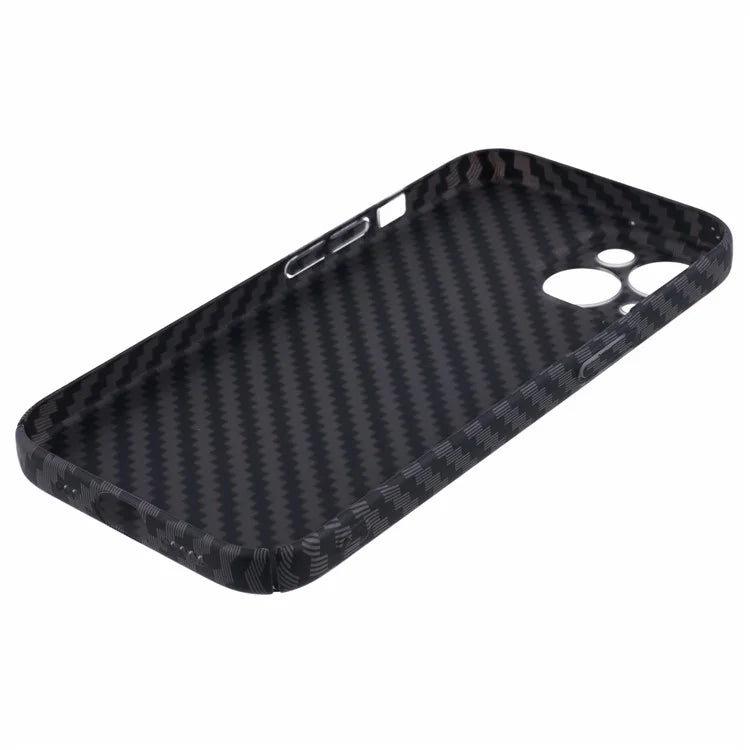 Hard PC Case for iPhone 13 Phone Cover Carbon Fiber Texture Splicing Color