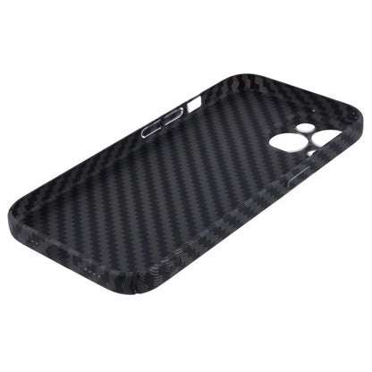 Hard PC Case for iPhone 13 Phone Cover Carbon Fiber Texture Splicing Color
