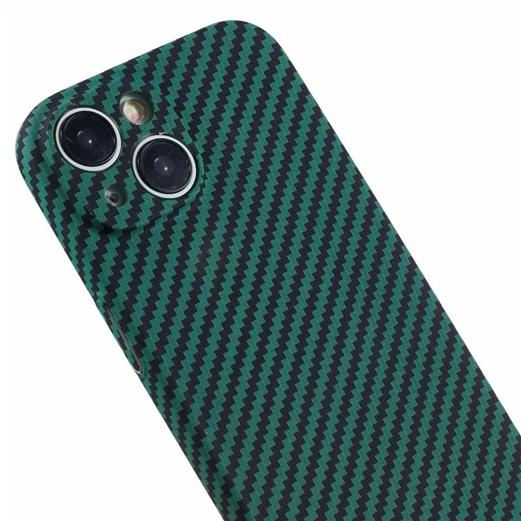 Hard PC Case for iPhone 13 Phone Cover Carbon Fiber Texture Splicing Color