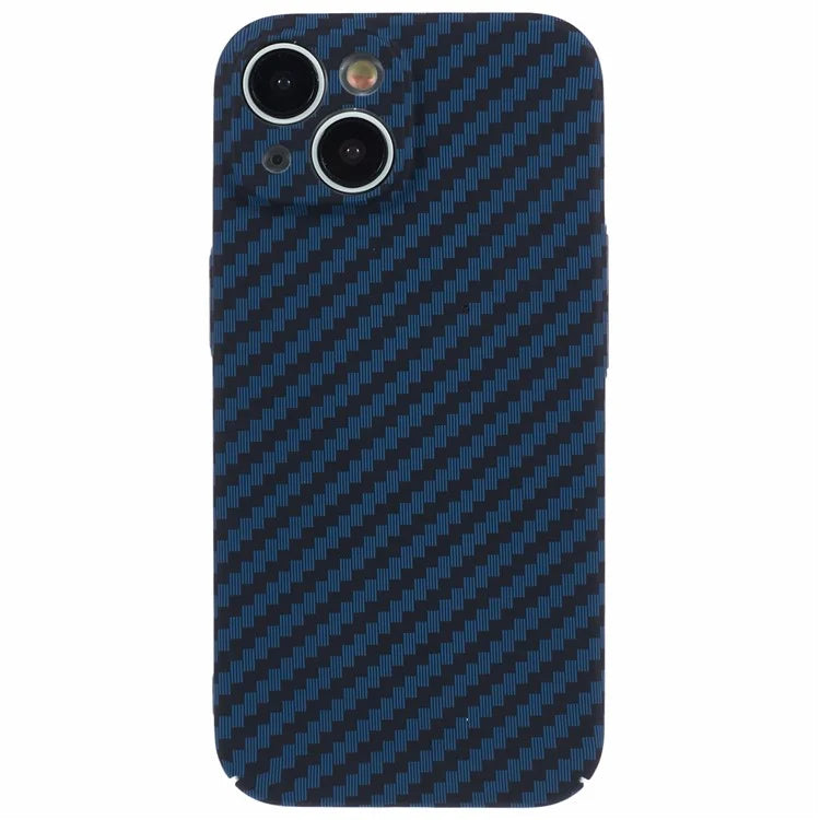 Hard PC Case for iPhone 13 Phone Cover Carbon Fiber Texture Splicing Color