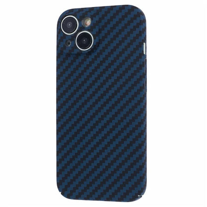 Hard PC Case for iPhone 13 Phone Cover Carbon Fiber Texture Splicing Color