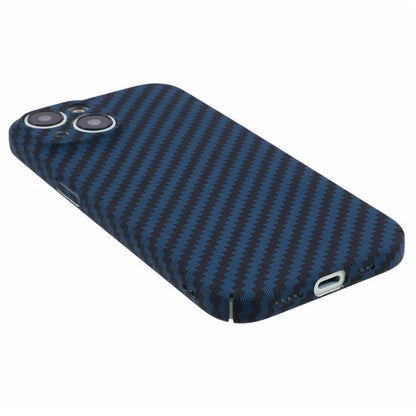 Hard PC Case for iPhone 13 Phone Cover Carbon Fiber Texture Splicing Color