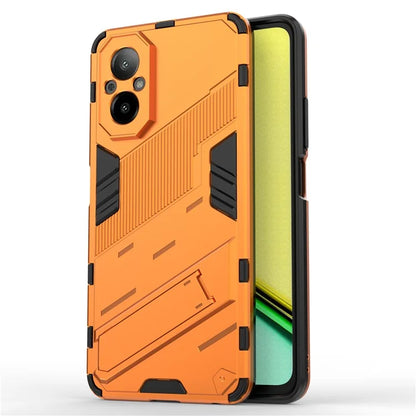 For Realme C67 4G Kickstand Case TPU+PC Protective Phone Cover