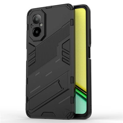 For Realme C67 4G Kickstand Case TPU+PC Protective Phone Cover