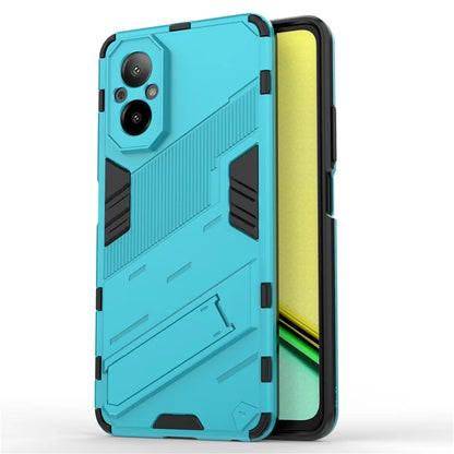 For Realme C67 4G Kickstand Case TPU+PC Protective Phone Cover