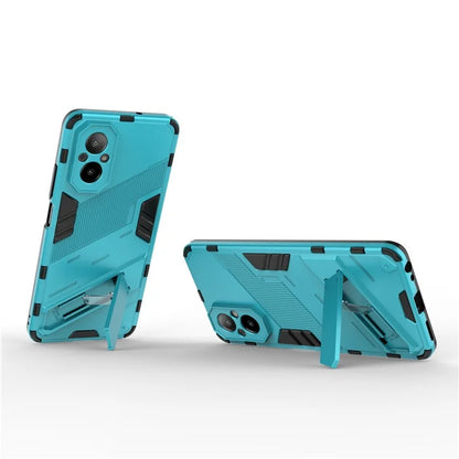 For Realme C67 4G Kickstand Case TPU+PC Protective Phone Cover