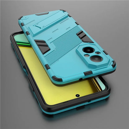 For Realme C67 4G Kickstand Case TPU+PC Protective Phone Cover
