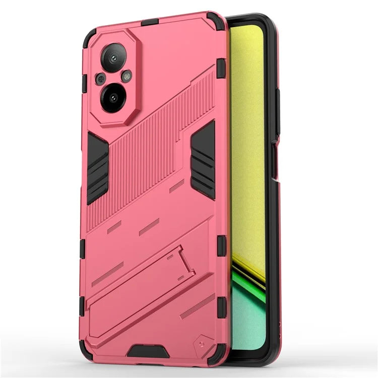 For Realme C67 4G Kickstand Case TPU+PC Protective Phone Cover
