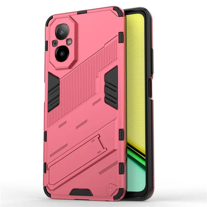 For Realme C67 4G Kickstand Case TPU+PC Protective Phone Cover