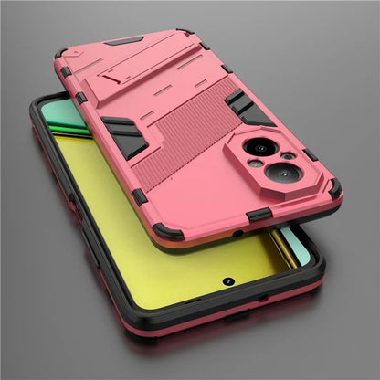 For Realme C67 4G Kickstand Case TPU+PC Protective Phone Cover