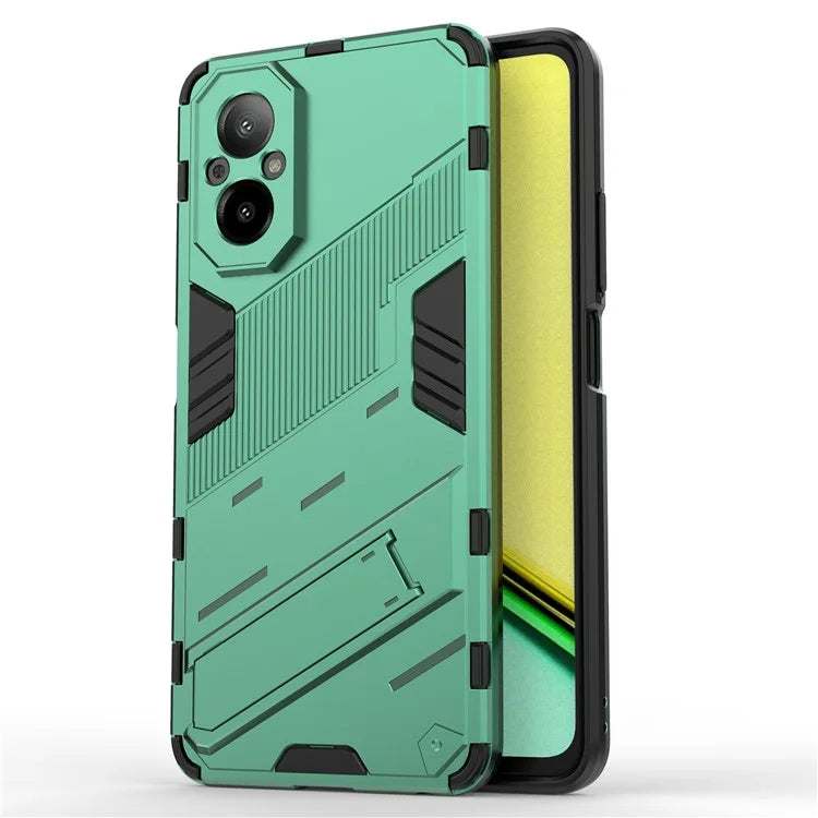 For Realme C67 4G Kickstand Case TPU+PC Protective Phone Cover