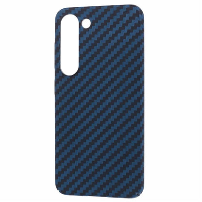 For Samsung Galaxy S24+ PC Case Carbon Fiber Texture Protective Phone Cover