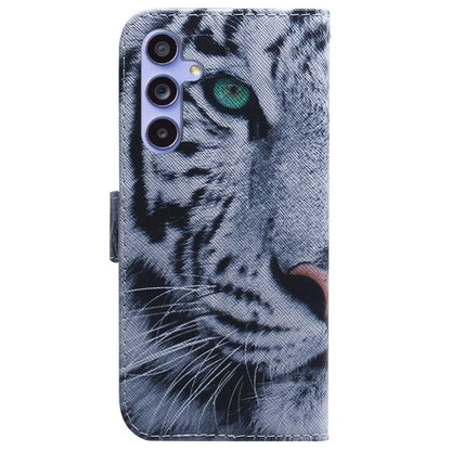 For Samsung Galaxy A35 5G Case Pattern Print Leather Phone Cover