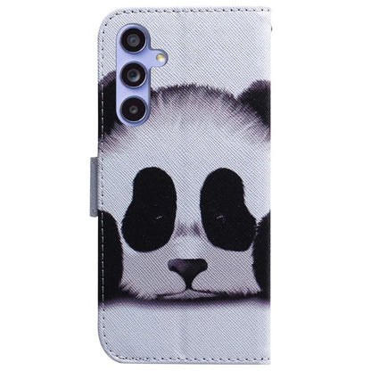 For Samsung Galaxy A35 5G Case Pattern Print Leather Phone Cover
