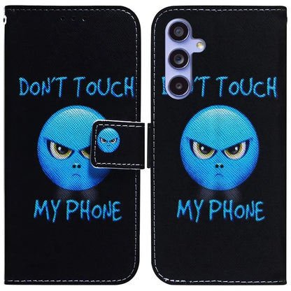 For Samsung Galaxy A35 5G Case Pattern Print Leather Phone Cover