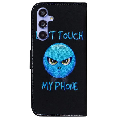 For Samsung Galaxy A35 5G Case Pattern Print Leather Phone Cover