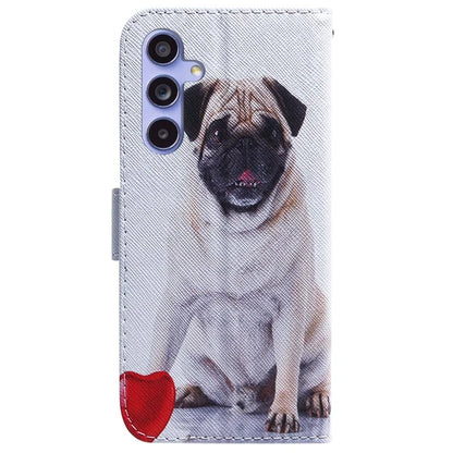 For Samsung Galaxy A55 5G Leather Case Wallet Phone Cover Pattern Printing