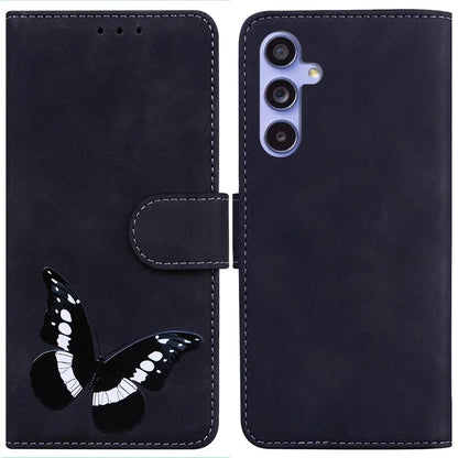 For Samsung Galaxy A55 5G Case Leather Cover Phone Wallet Butterfly Pattern